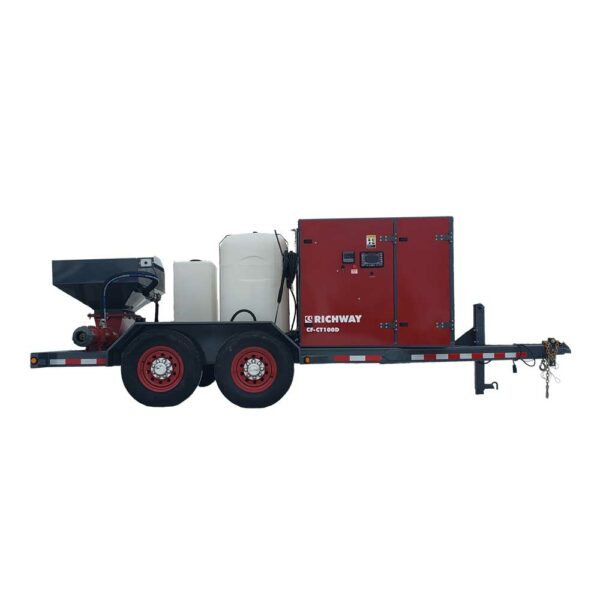 CT-CF100D Cellular Concrete Cretefoamer Control Side