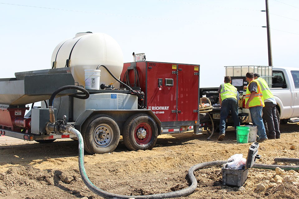 Continuous Production Cellular Concrete Machine